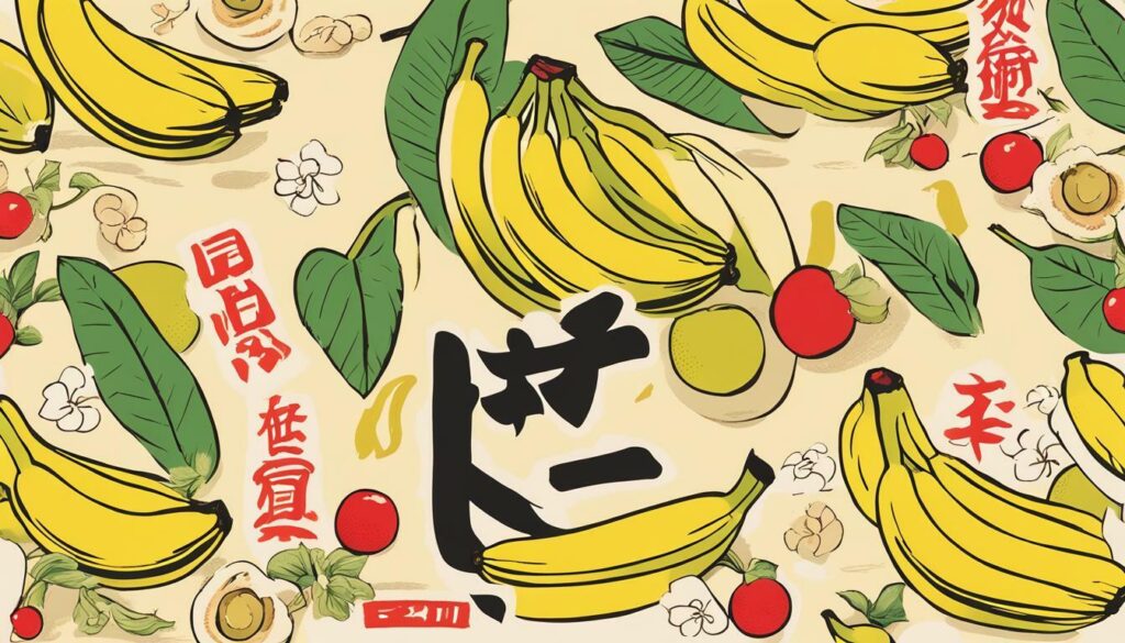 how to say banana in japanese