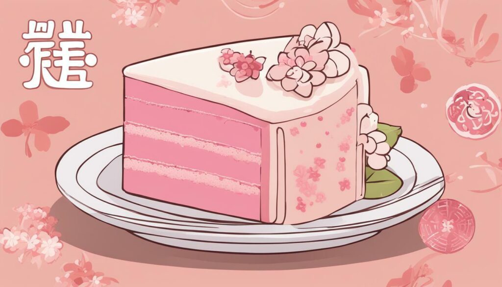 how to say cake in japanese
