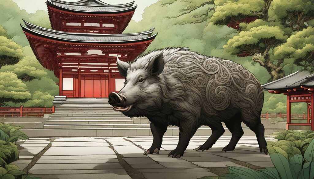 How to say boar in japanese