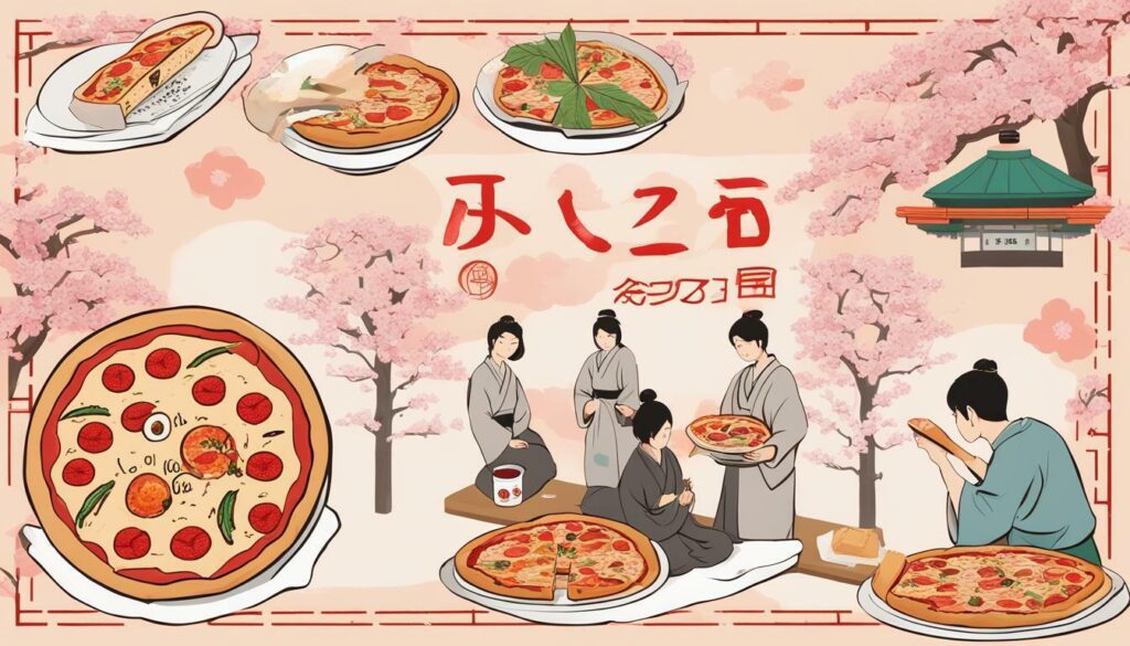 How to say pizza in japanese