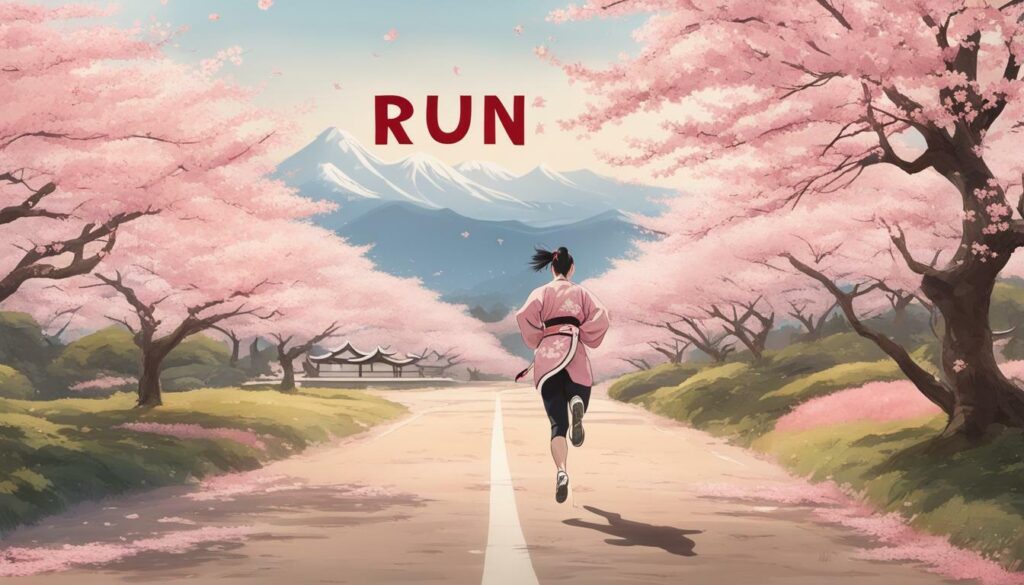 how to say run in japanese