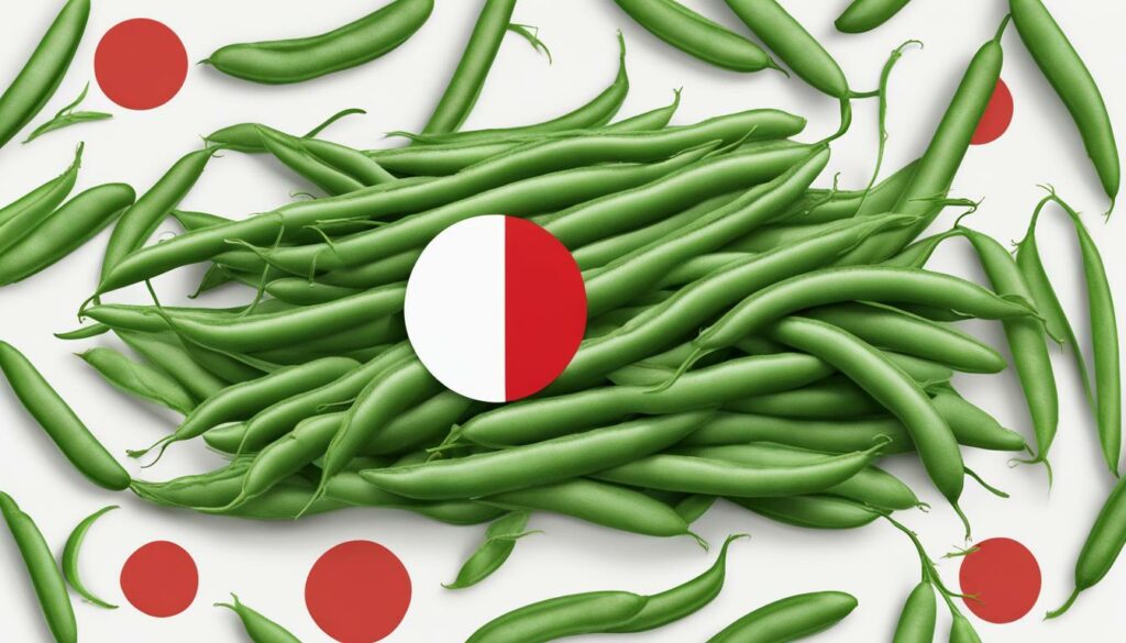 How to say bean in Japanese