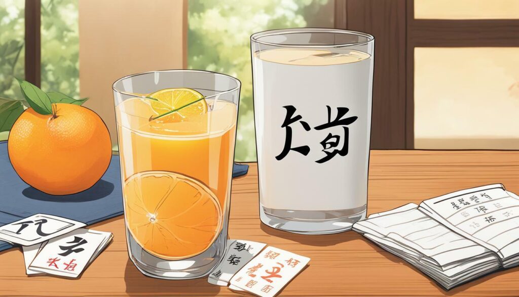How to say juice in Japanese