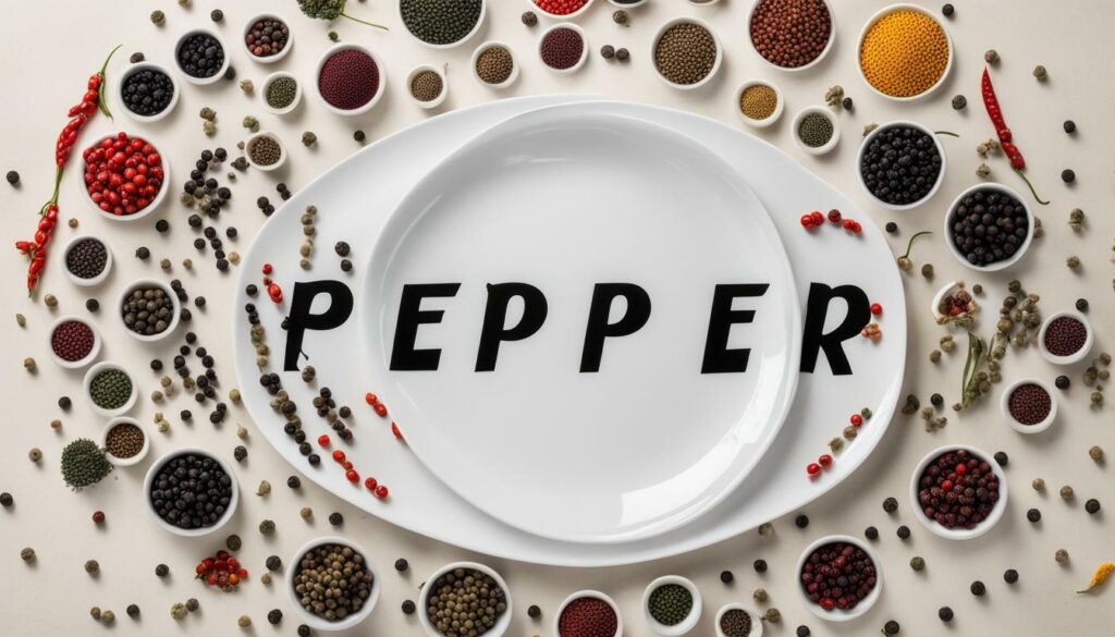 How to say pepper in Japanese