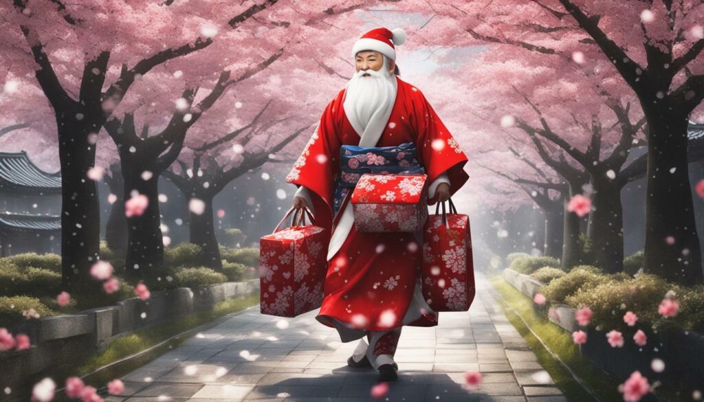 How to say Santa in Japanese