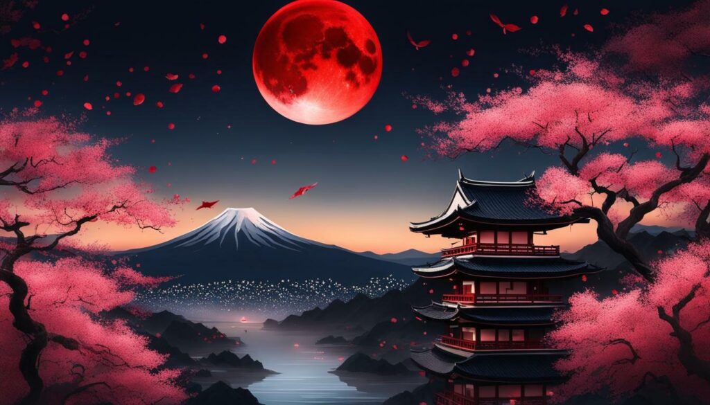 How to say blood moon in Japanese