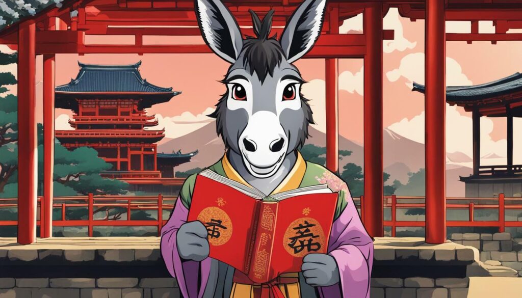How to say donkey in Japanese