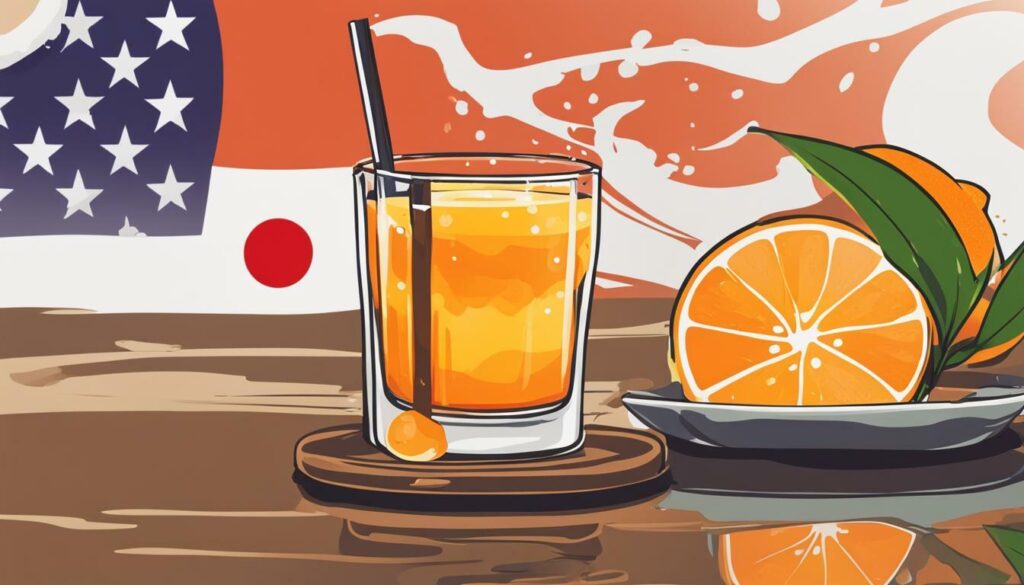 How to say orange juice in Japanese