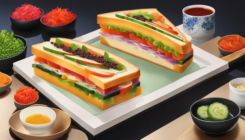 sandwich in japanese
