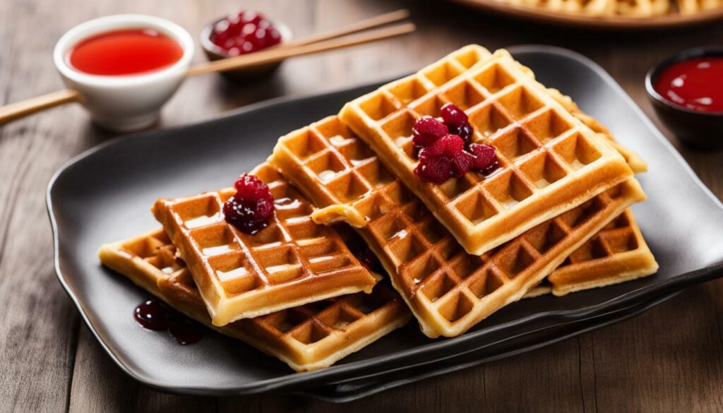 How to say Waffles in Japanese