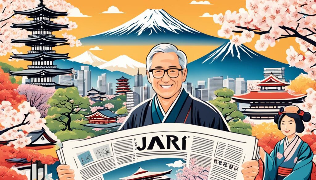 How to say Japan news in Japanese?