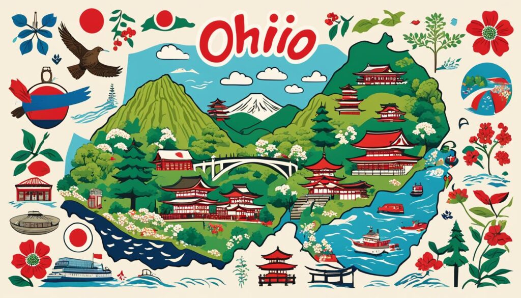 What does Ohio mean in Japanese?