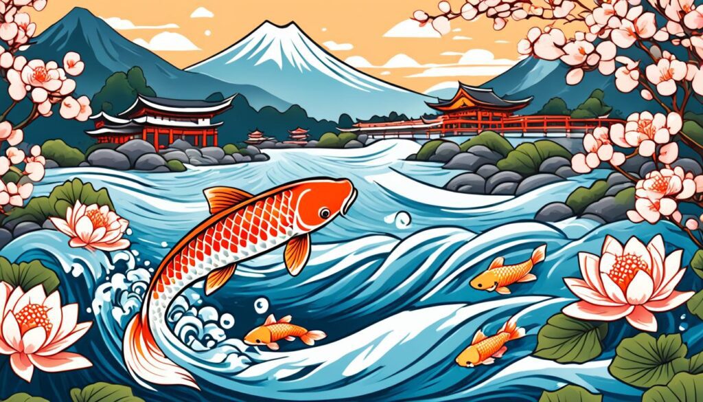 What is the meaning of koi in Japanese?