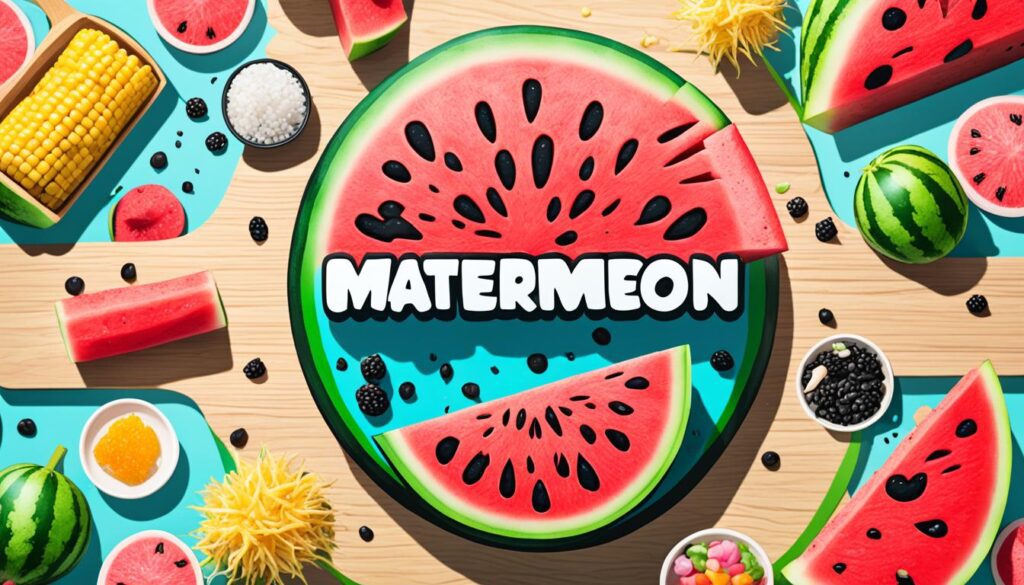 How to say watermelon in Japanese?