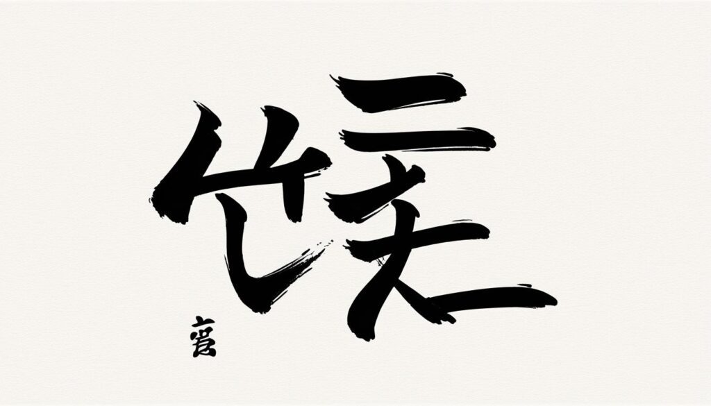 Kanji for black in Japanese