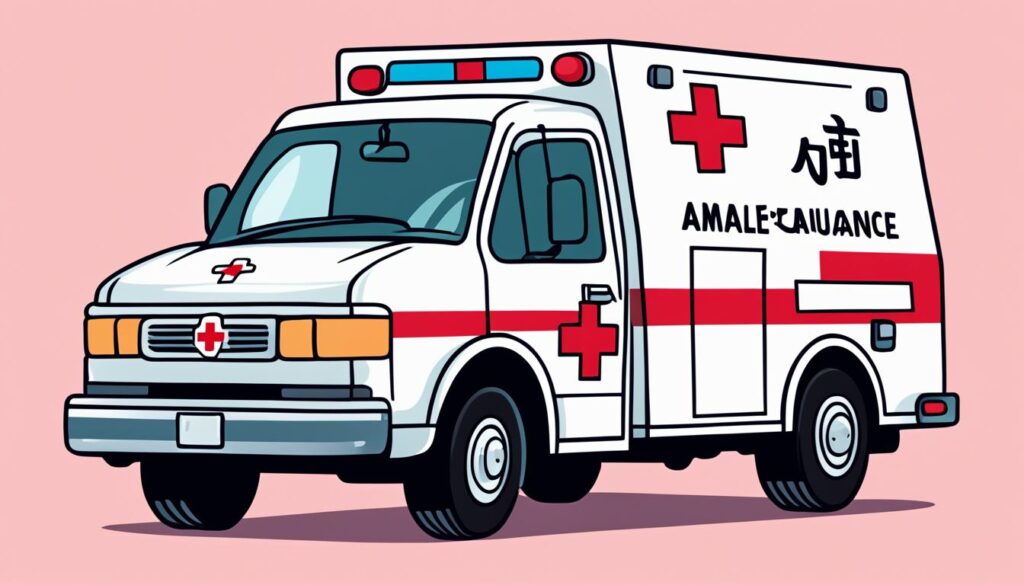 How to say ambulance in Japanese?