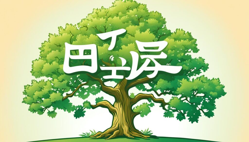 How to say oak in Japanese?