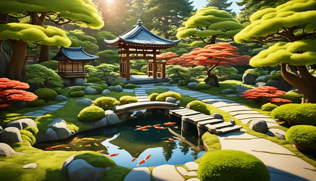 How to say trees in Japanese garden?