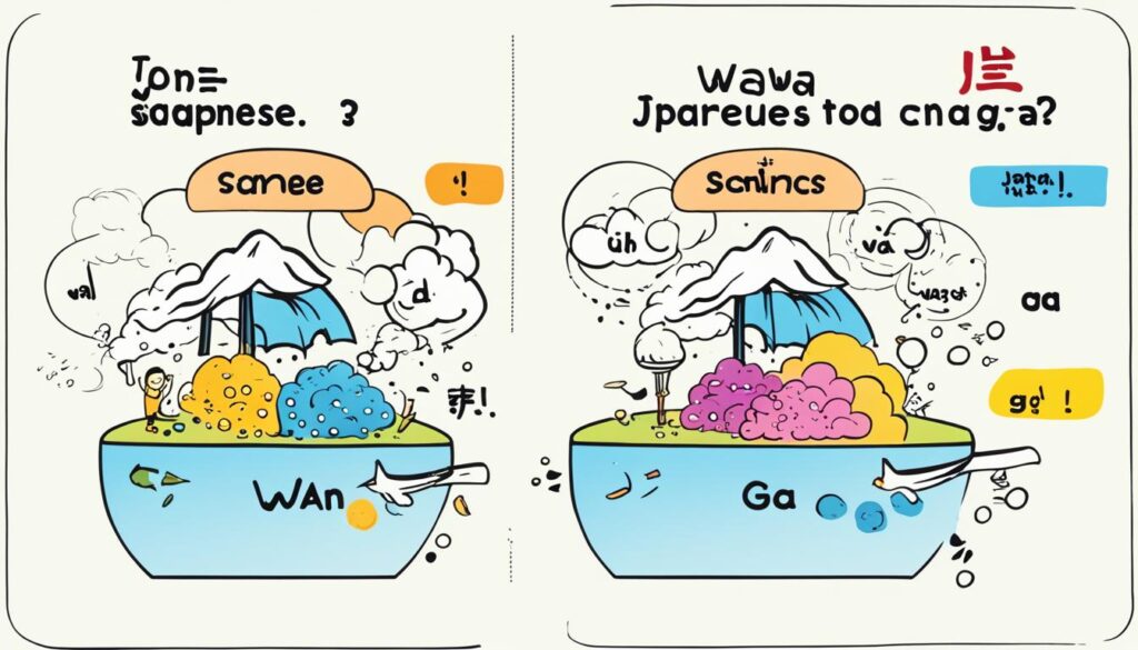 How to say wa vs ga in Japanese?