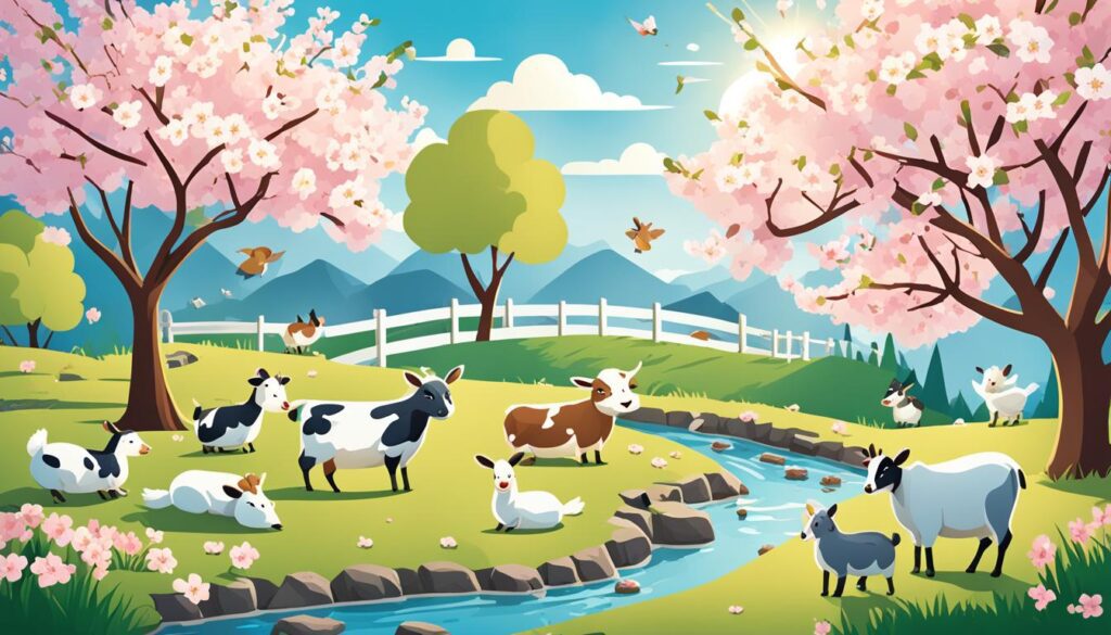 Japanese farm animals