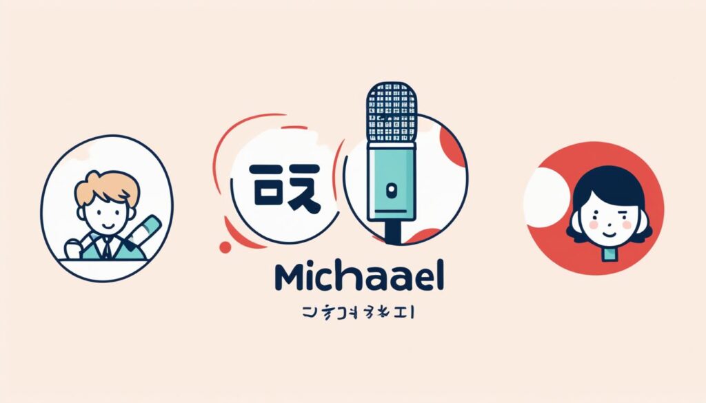 How to say Michael in Japanese?