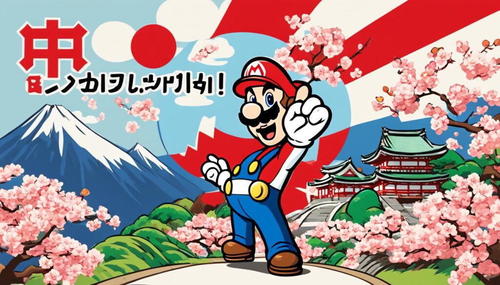 How to say Super Mario in Japanese?