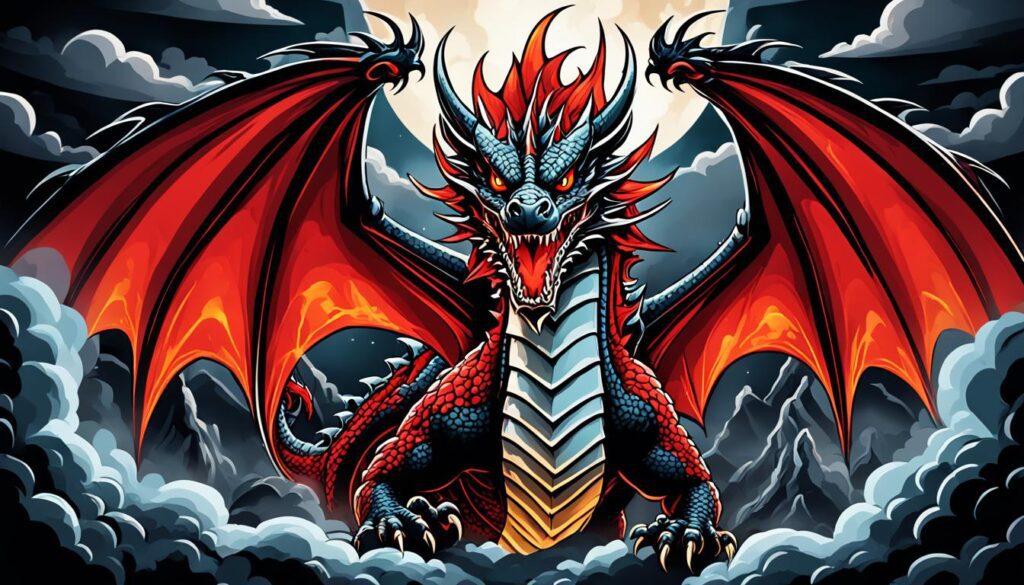 red dragon in japanese